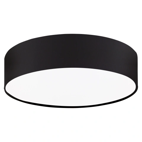 Ceiling luminaire "Pasteri Pro" 1 x 60W black IP20