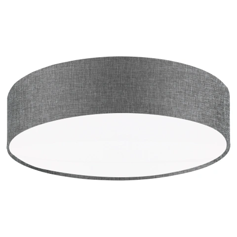 Ceiling luminaire "Pasteri Pro" 1 x 60W linen grey IP20