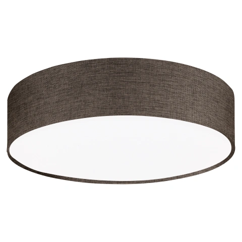 Ceiling luminaire "Pasteri Pro" 1 x 60W leinenbrown IP20