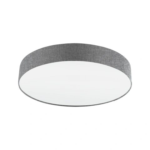 Ceiling luminaire "Pasteri Pro" 3 x 60W linen grey IP20