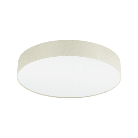 Ceiling luminaire "Pasteri Pro" 3 x 60W linen natural IP20