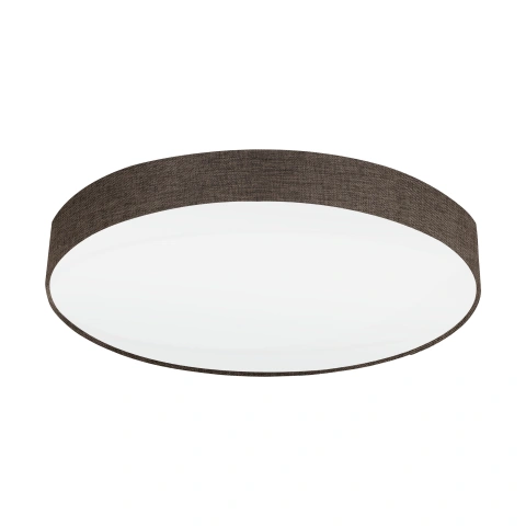 Ceiling luminaire "Pasteri Pro" 5 x 60W leinenbrown IP20