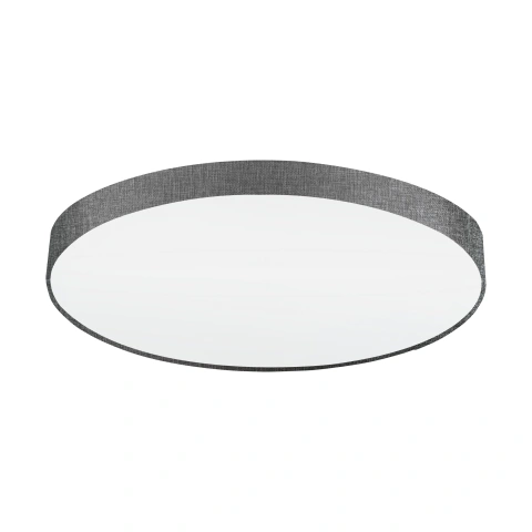 Ceiling luminaire "Pasteri Pro" 7 x 60W linen grey IP20