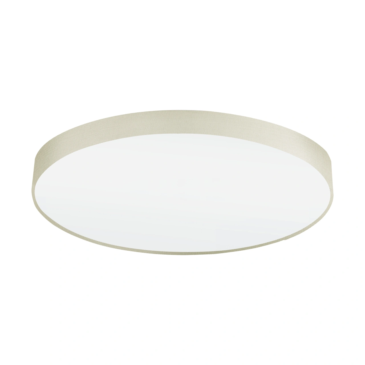 Ceiling luminaire "Pasteri Pro" 7 x 60W linen natural IP20