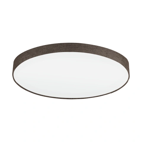 Ceiling luminaire "Pasteri Pro" 7 x 60W leinenbrown IP20