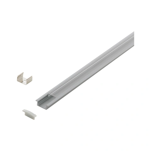 LED-Stripe Profile recessed with Clear cover