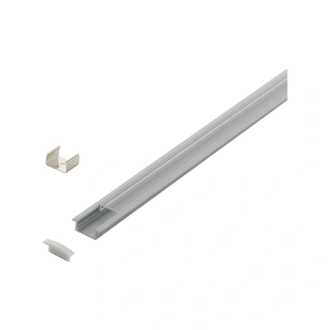 LED-Stripe Profile recessed with Clear cover