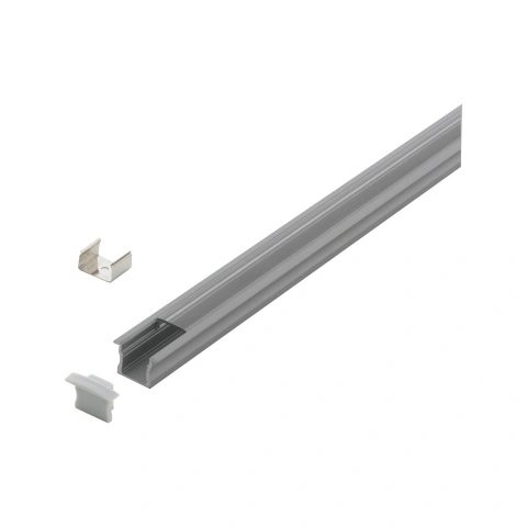 LED-Stripe Profile recessed with Clear cover
