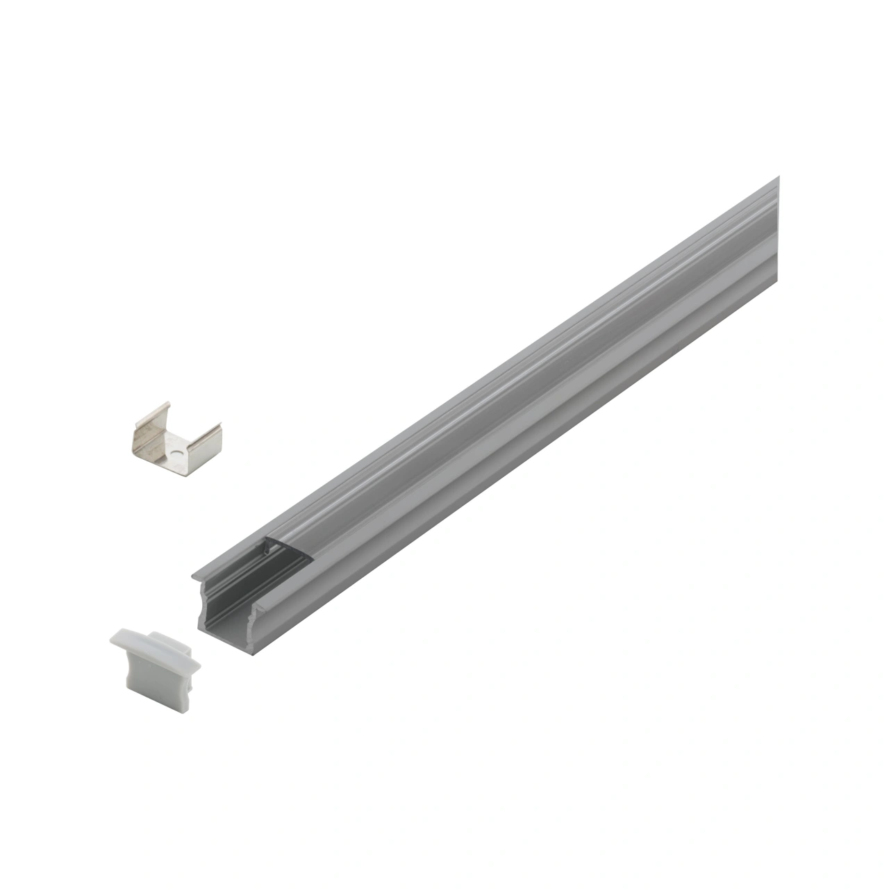 LED-Stripe Profile recessed with Clear cover