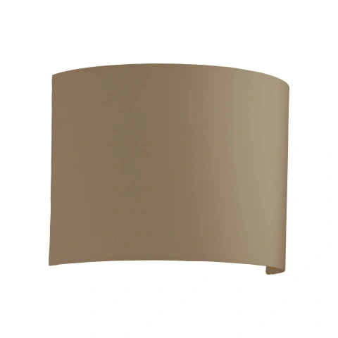 Wall luminaire "Valseno Pro" / Shade taupe/gold