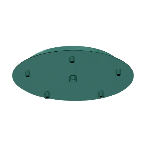 Canopy 5-fold, surface mounted opal green (RAL 6026)