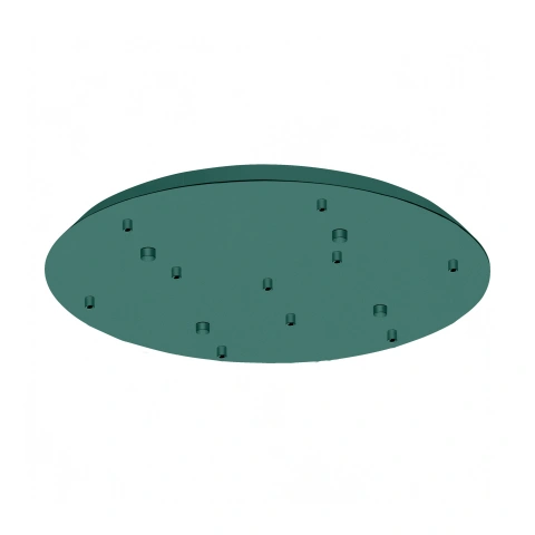 Canopy 10-fold, surface mounted opal green (RAL 6026)