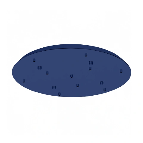 Canopy 10-fold, surface mounted gentian blue (RAL 5010)