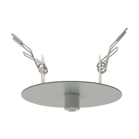 Canopy 1-fold, recessed mounted dust-grey (RAL 7037)