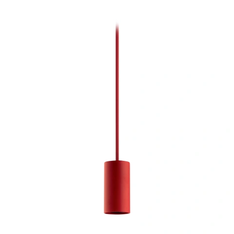 Tacito fitting E27 with cable traffic red (RAL 3020)