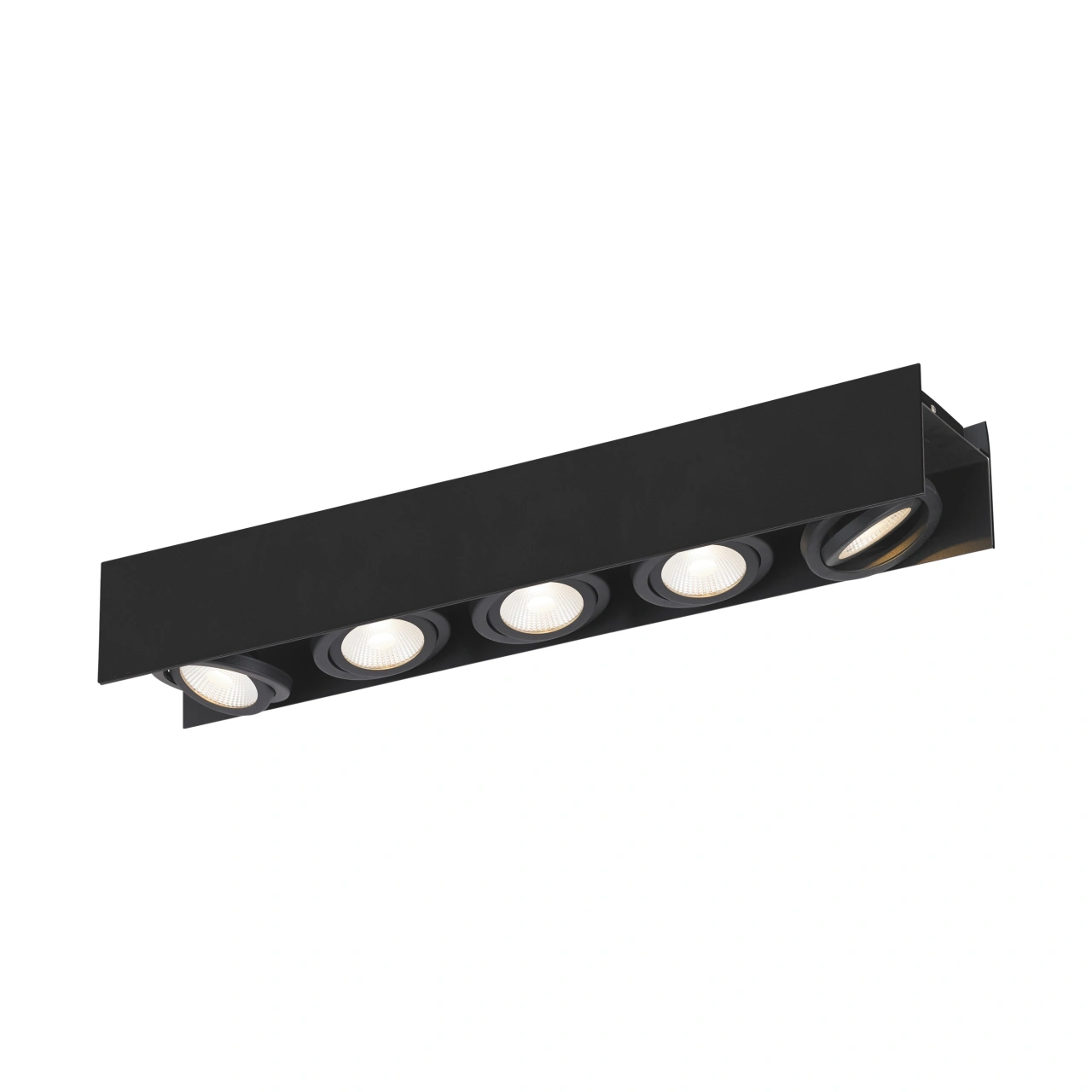Vidago Pro / 5flg., DALI dimmable 5x9W 3000K black IP20