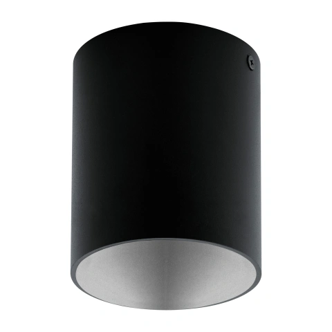 Ceiling luminaire "Polasso Pro" round 35W black /white IP20