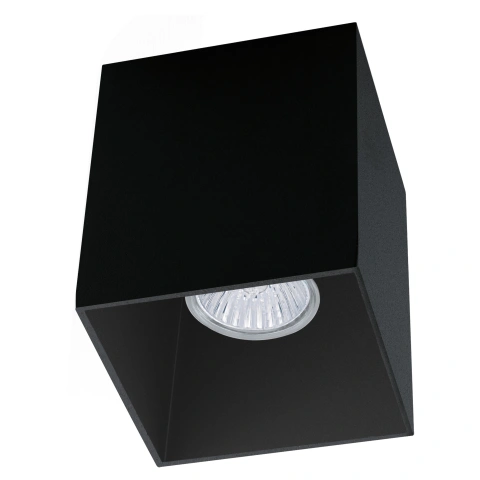Ceiling luminaire "Polasso Pro" square 35W black IP20