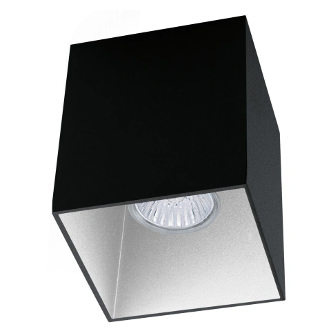 Ceiling luminaire "Polasso Pro" square 35W black /white IP20