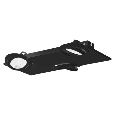 Brea Pro 3flg. 3x 9W 3000K black IP20