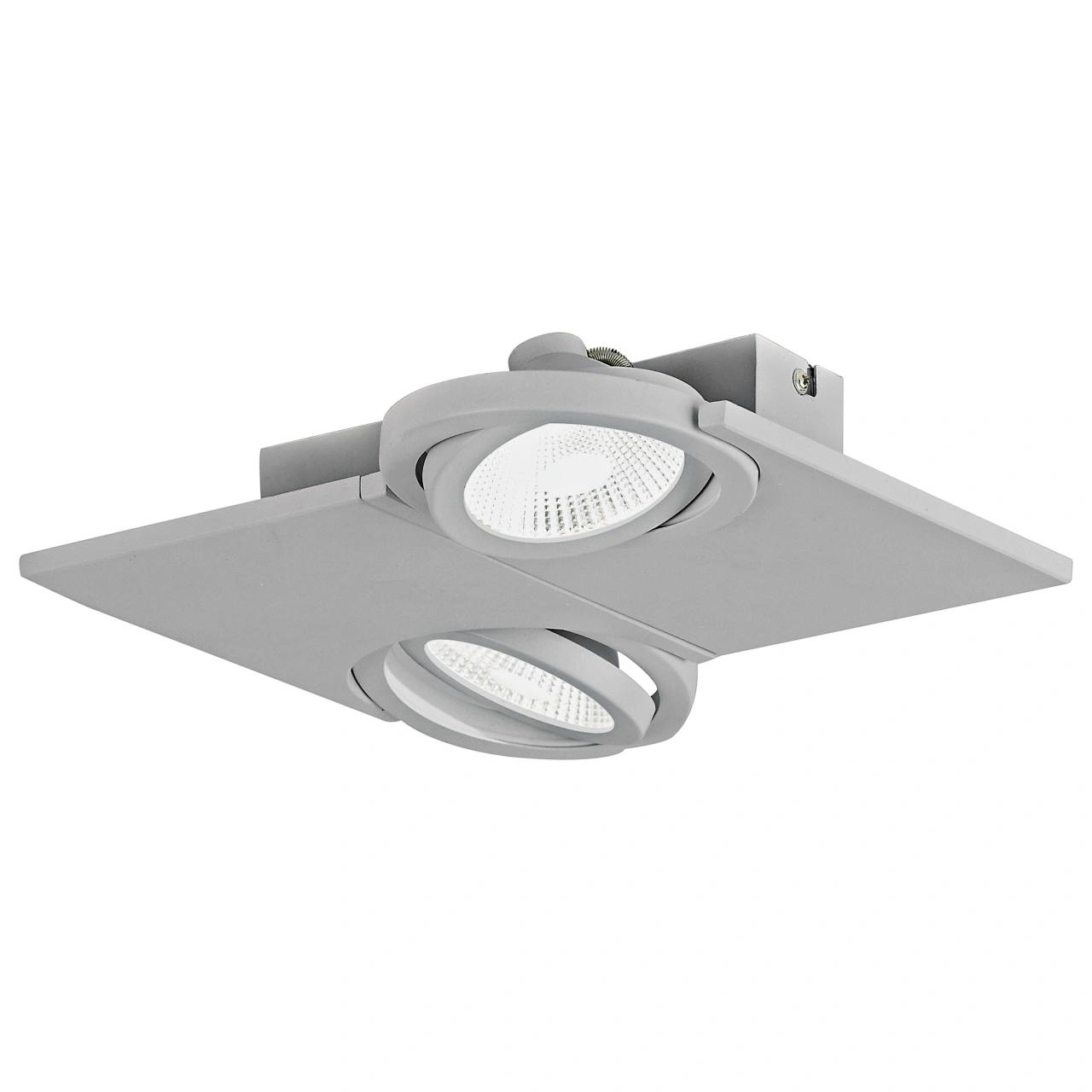 Brea Pro 2flg. 2x 9W 4000K silver IP20