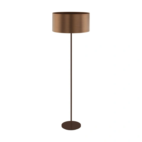 Floor luminaire "Saganto" E27 60W brown/brown-copper