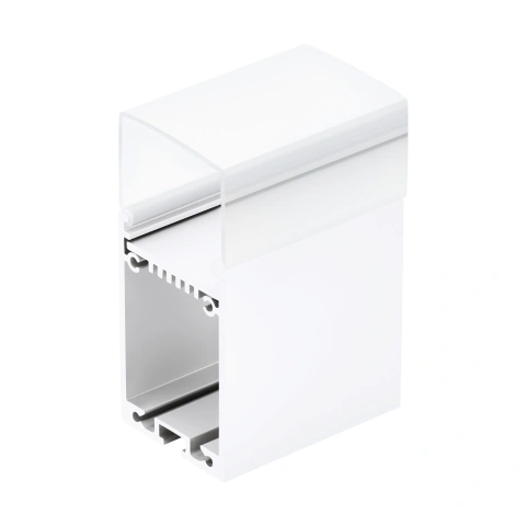 LED-Stripe Profile RE satin Cover white, 1000mm