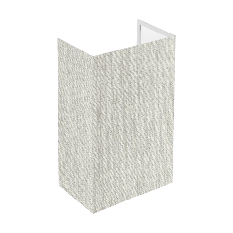 Shade for Wall luminaire Pasteri Pro B: 180 mm linen white