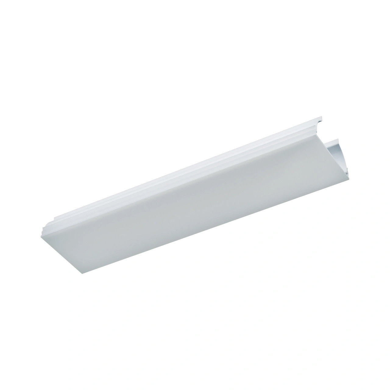 Clear cover m. prismatic und opal insert L-2850mm