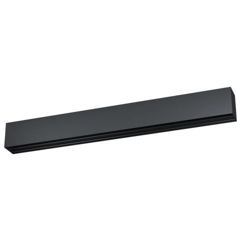 Empty profile surface Cable harness black anodized L-2850mm