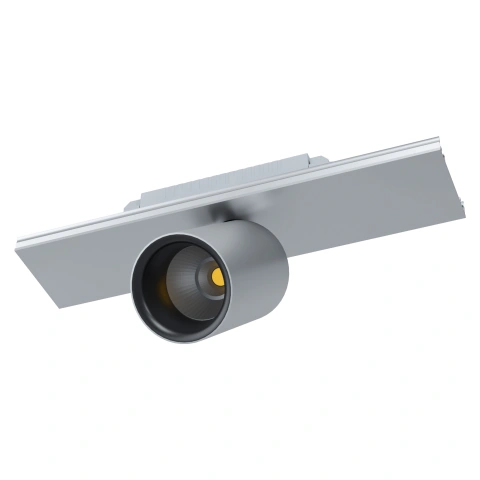Module 1flg. Spotlight 9W 4000K aluminium anodised L-285mm