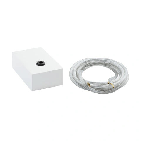 Feed-in 5 polig white matt IP20