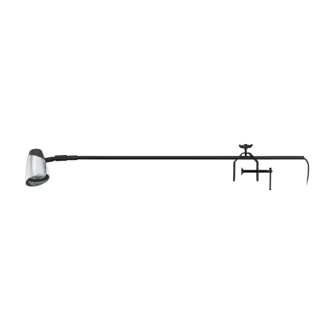 Display luminaire Clamping device 35W GU10 black IP20