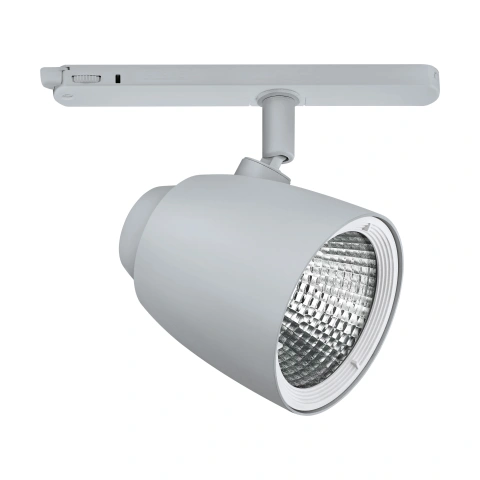 LED 3-Phase Rail Spotlight, 40°, 19W, 3000K silver