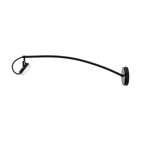 LED Display luminaire 30W 3000K black IP44
