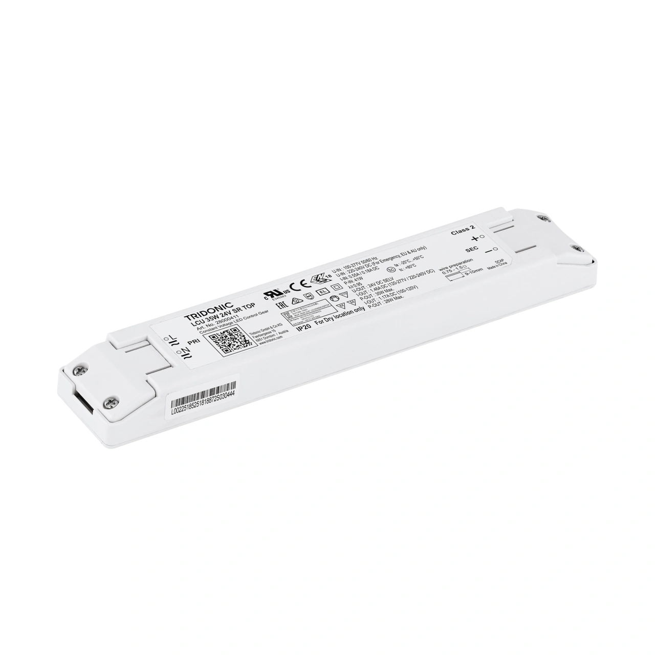 Trafo Tridonic LCU 24V SR TOP 35W IP20