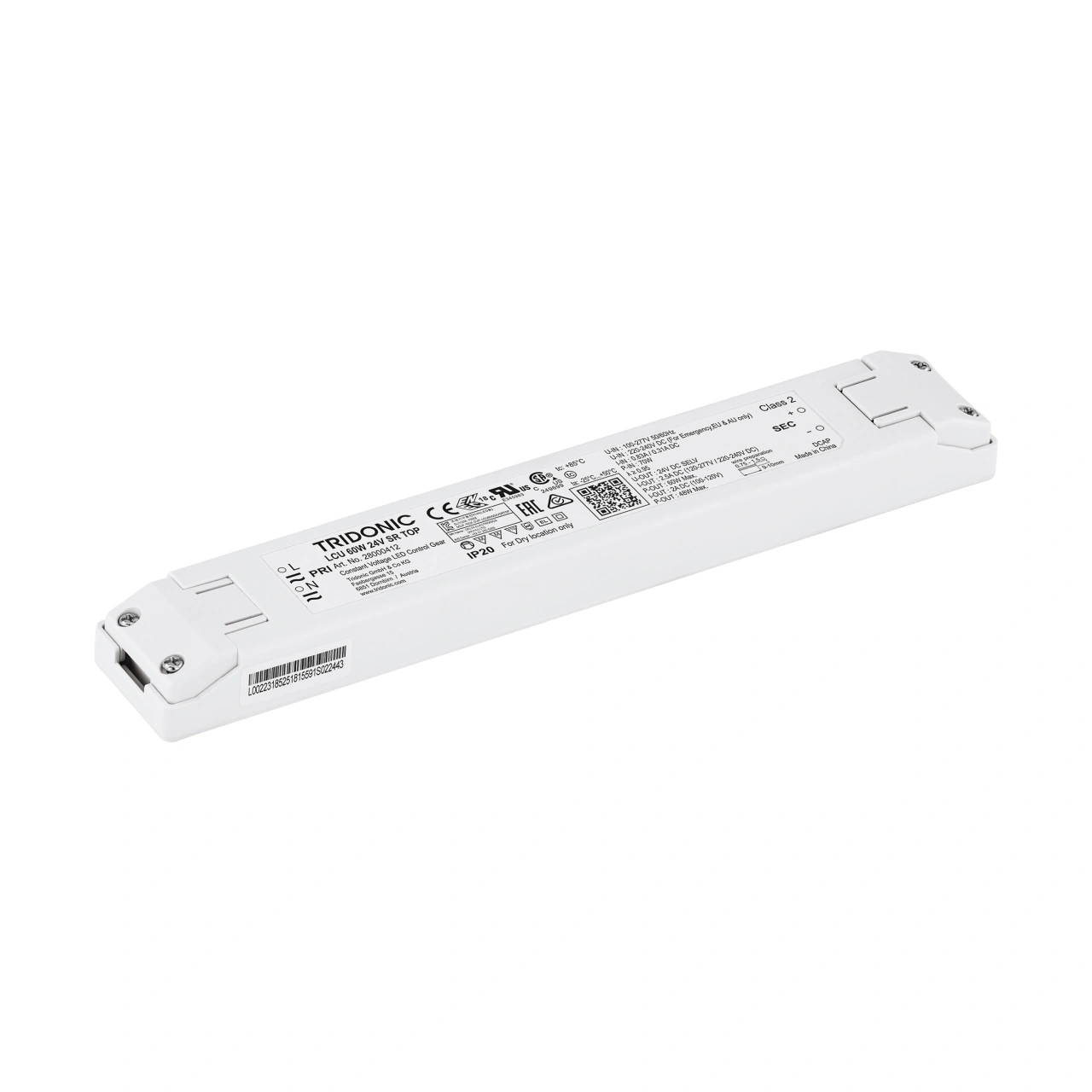 Trafo Tridonic LCU 24V SR TOP 60W IP20