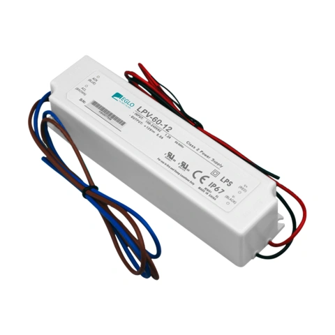 Trafo Mean Well LPV 60W 24V/DC IP67 60W IP67