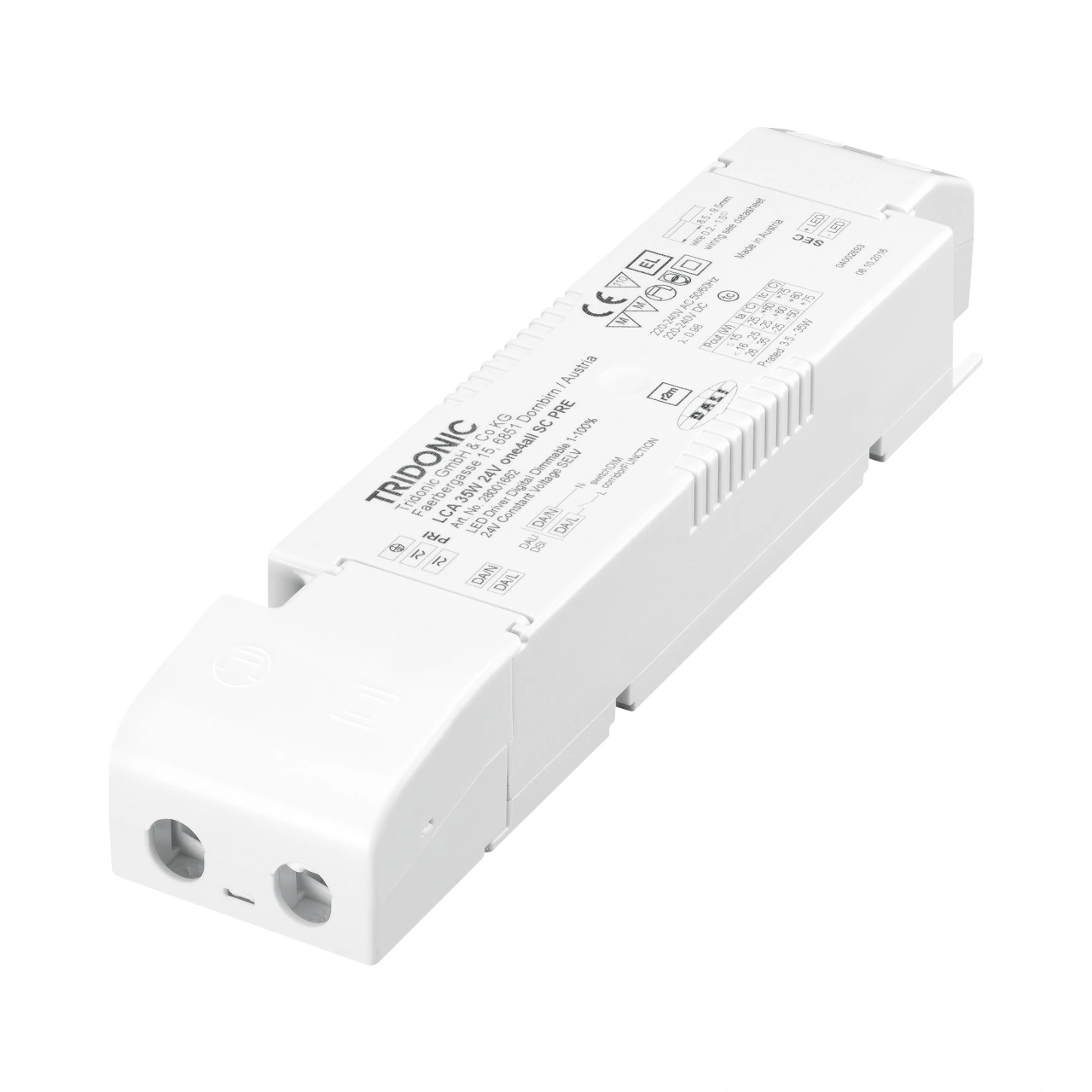 TALEXdriver Tridonic LCA 35W 230V/24V/DC DALI/Switch Dim