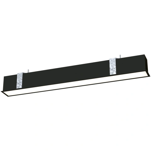 Profile luminaire RE 38W 3000K 4826lm ECG black L-1710mm