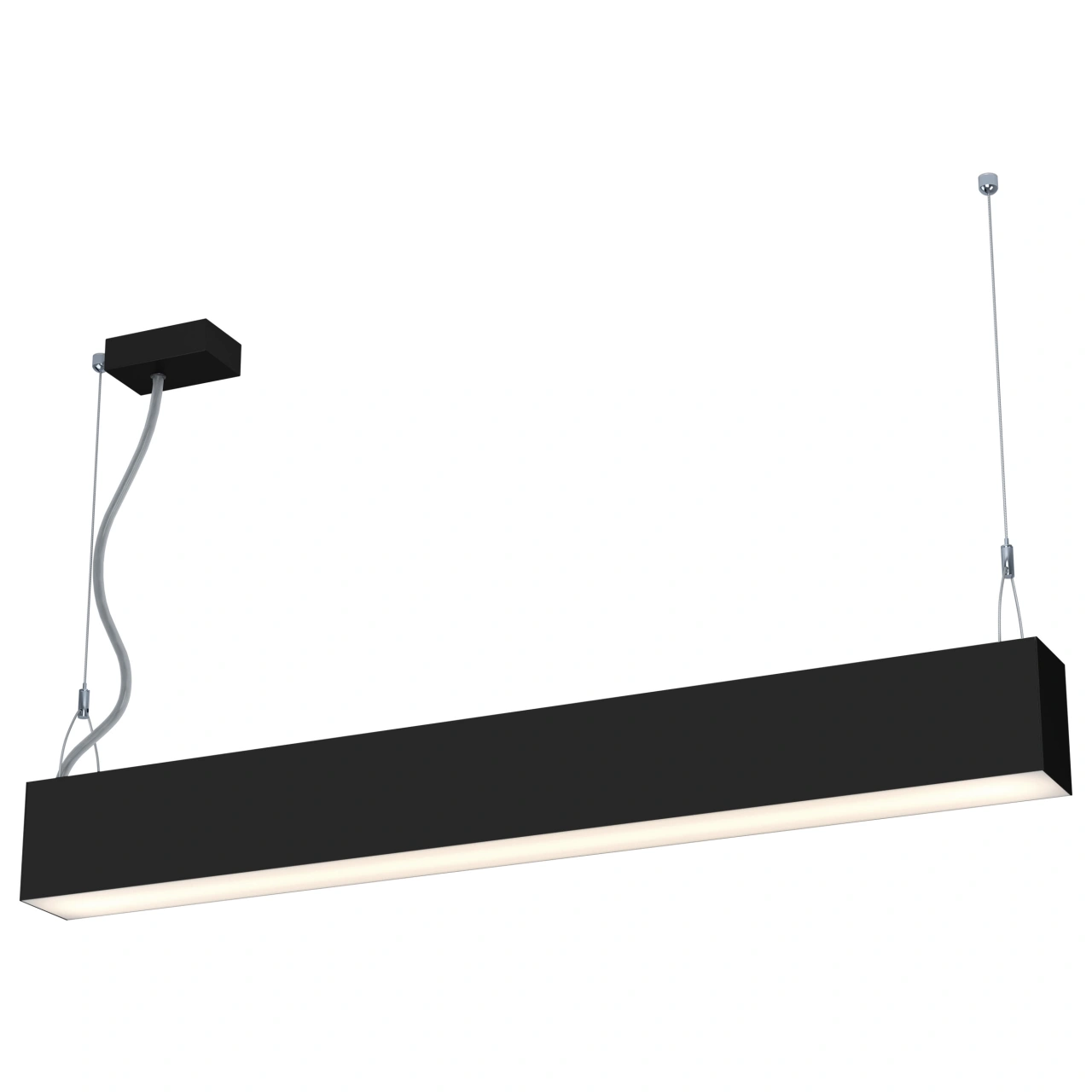 Profile luminaire PL 38W 4000K 5246lm ECG black L-855mm
