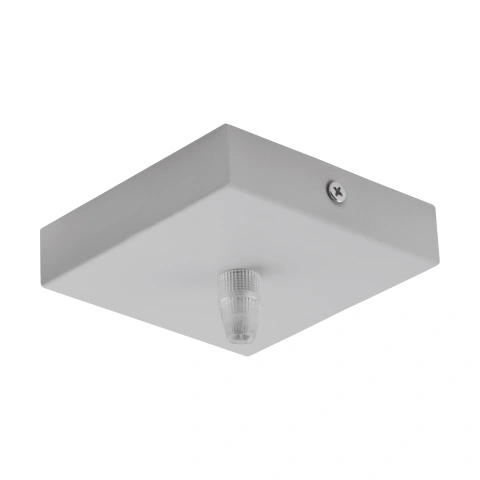 CEILING CANOPY 1-FACH, SQUARE 95X95X25 gri