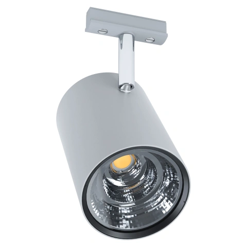 VILLANOVA 2 3-PHASE-LED-SPOT 20° argintiu 4000K