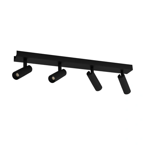 DOBLAS LED-BALKS/4 negru 3000K