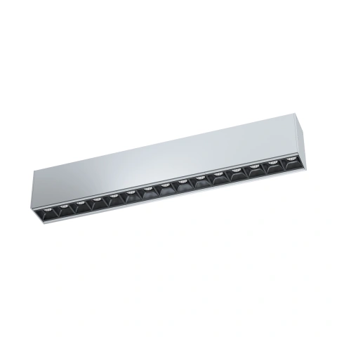 ALBAVILLA LED-SURFACE PROFILE L-403 argintiu 40° 4000K