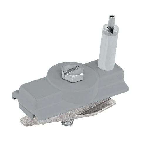 TRACK ON mechanical adapter with automatic locking argintiu