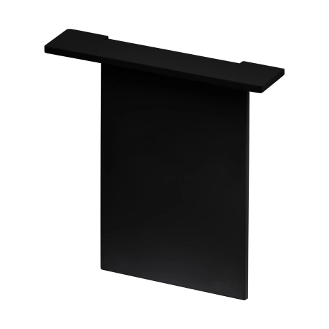 SEALZA END CAP recessed negru-anodised