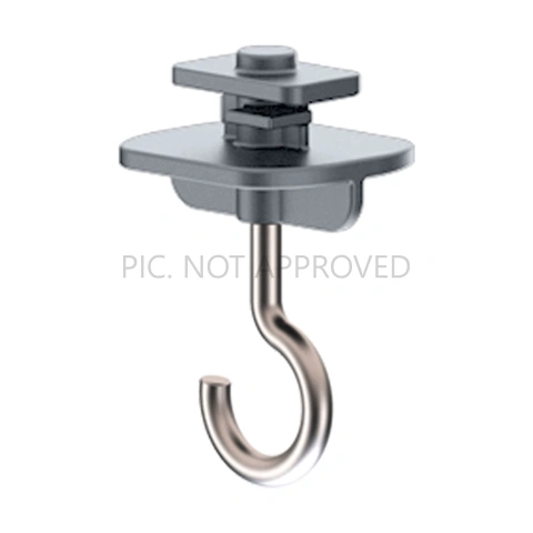 TRACK ON HEAVY DUTY HOOK 3 PHASE ELECTRIC TRACK DALI argint