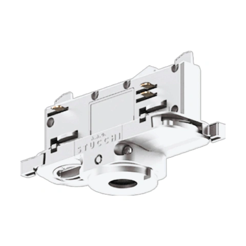 TRACK ON 3-PHASE ADAPTER INCL. STRAIN RELIEF DALI alb