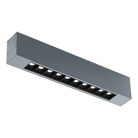 ALBAVILLA LED-SURFACE PROFILE L-271 argintiu 30° 3000K